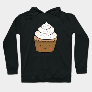 Kawaii Cupcake with Sprinkles Hoodie